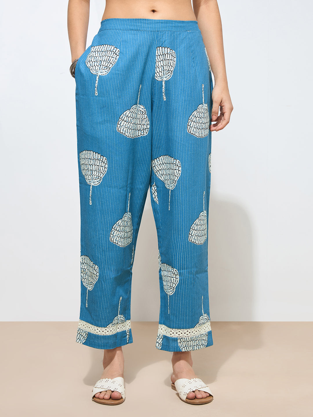 Women's Rama Floral Printed Pure Flex Cotton Co-ord Set